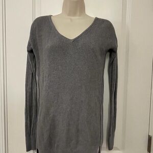 lululemon athletica Charcoal V-Neck Sweater